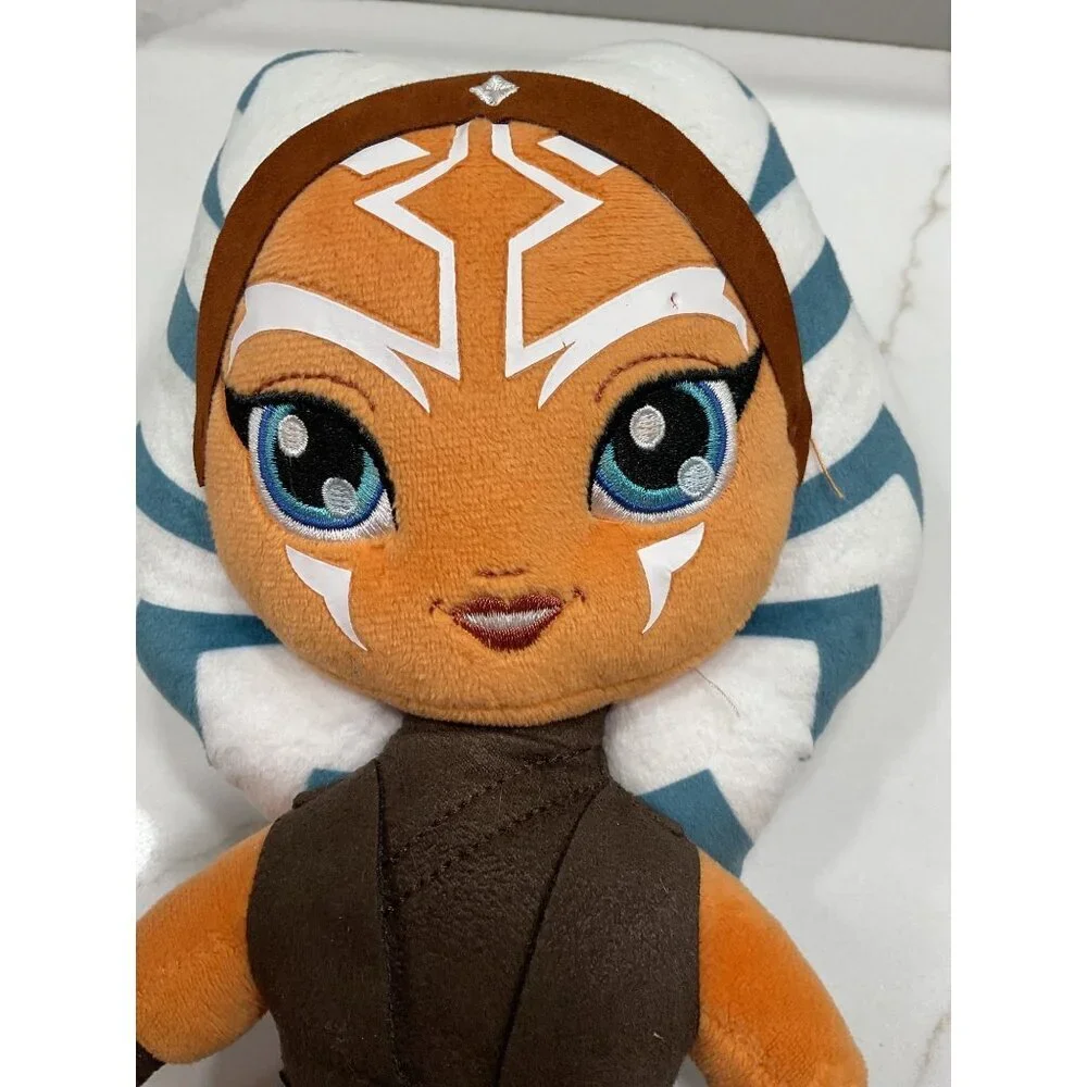 Disney Store Ahsoka Tano Star Wars Princess Plush Embroidered Features